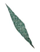 Becksöndergaard Dotted Flora Diamond Scarf Grön