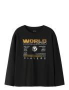 Name It Nkmvictor Ls Rlx Top Svart