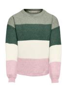 Kids Only Kogsandy L/S Stripe Pullover Knt Noos Multi/patterned