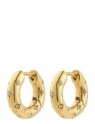Pilgrim Nevaeh Hoops Gold-Plated Guld