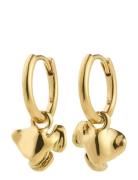 Pilgrim Luis Earrings Gold-Plated Guld