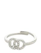 Pilgrim Lulu Halos Stack Ring Silver-Plated Silver