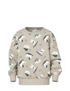 Name It Nmmvifelix Ls Nreg Sweat Unb Beige