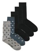 Jack & J S Jactate Socks 5 Pack Svart