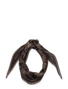 Becksöndergaard Dotted Flora Diamond Scarf Brun