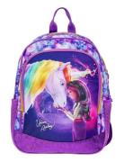 Einhorn Unicorn Academy, Medium Rygsæk, 35 X 26 X 18 Cm Lila