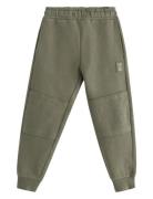 Lindex Trousers Essential Knee Grön