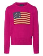 Ralph Lauren Kids Cotton-American Swt-Tp-Swt Rosa