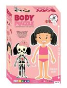 Barbo Leksaker Body Puzzle - Girl Multi/patterned