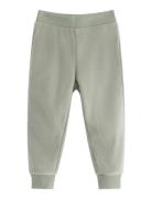 Lindex Trousers Fleece Baby Grön