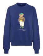 Polo Ralph Lauren Polo Bear Lightweight Fleece Crewneck Blå