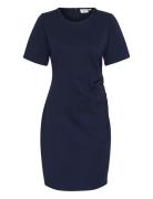 Saint Tropez Gennysz Dress Marinblå