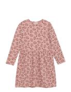 Minymo Dress Ls Aop Rosa