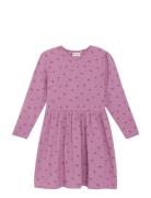 Minymo Dress Ls Aop Rosa