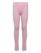 Mango Essential Cotton Leggings Rosa
