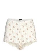Gina Tricot Pointelle Shorts Vit