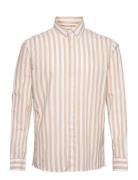 Selected Slhregnew-Linen Shirt Ls Classic Beige