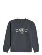 G-Star RAW Running Dog Back Gr R Sw Grå