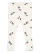 The New Tnsbpippa Rib Leggings Vit