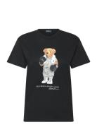 Polo Ralph Lauren Polo Bear Cotton Jersey Tee Svart