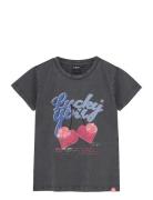 Indian Blue Jeans T-Shirt Cherry Svart