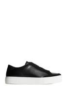 J. Lindeberg Art Signature Leather Sneaker Svart