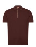 Mos Mosh Gallery Mmgharvey Polo Ss Tee Brun