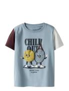 Name It Nmmkyler Ss Top Box Blå