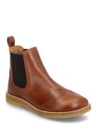ANGULUS Booties - Flat - With Elastic Brun