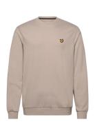 Lyle & Scott Sport Crew Neck Fly Fleece Kräm