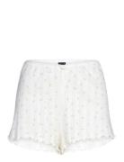 Gina Tricot Pointelle Shorts Vit