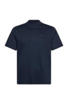J. Lindeberg Ace Mock Neck T-Shirt Marinblå