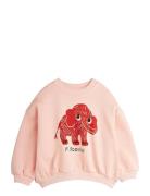 Mini Rodini Mammoth Sp Sweatshirt Rosa