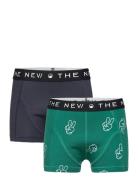 The New Tnthe New Boxers 2-Pack Marinblå