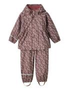 Name It Nmfdry10 Rain Set Au Aop Fo Lila