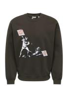ONLY & SONS Onsbanksy Vtg Crew Neck Vd Grå