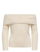 Kids Only Kogkatia Ls Off Shoulder Cp Knt Kräm