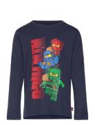 LEGO Kidswear Lwtaffy 603 - T-Shirt L/S Marinblå