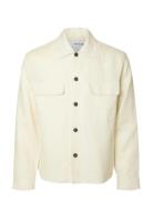 Selected Slhrelaxed-Wyatt Linen Overshirt Kräm