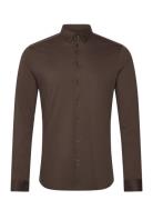 Mos Mosh Gallery Marco Crunch Jersey Shirt Brun