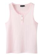 LMTD Nlfleedle Tank Short Top Rosa