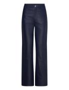 2NDDAY 2Nd Toff - Fine Leather Marinblå