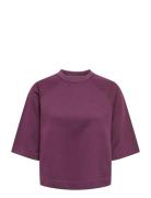 ONLY Onldasie 2/4 O-Neck Raglan Ub Cs Swt Lila