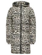 Kids Only Kogdalia Puffer Aop Jacket Cs Otw Beige