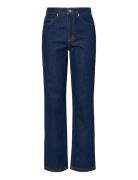 Malina Classic Straight Jeans Marinblå