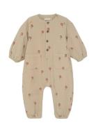 Minymo Suit Corduroy W. Lining Beige