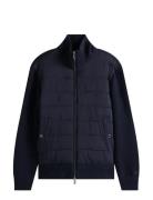 Tommy Hilfiger Dc Mixed Media Jacket Marinblå