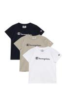 Champion 3 Pack Ss Tee Multi/patterned
