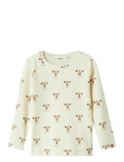 Lil'Atelier Nmmlavo Enk Ls Slim Top Lil Kräm
