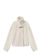 LMTD Nlfbetty Ls Short Jacket Vit